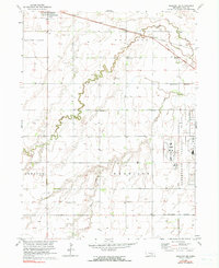 Download a high-resolution, GPS-compatible USGS topo map for Shelton NE, NE (1990 edition)