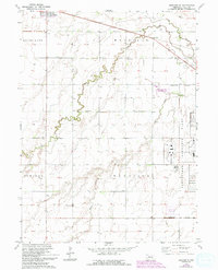 Download a high-resolution, GPS-compatible USGS topo map for Shelton NE, NE (1993 edition)