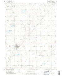 Download a high-resolution, GPS-compatible USGS topo map for Shickley, NE (1971 edition)