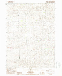 Download a high-resolution, GPS-compatible USGS topo map for Shimmins Lake NE, NE (1986 edition)