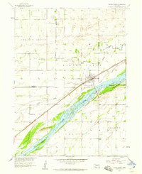 Download a high-resolution, GPS-compatible USGS topo map for Silver Creek, NE (1959 edition)