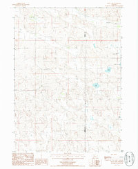 Download a high-resolution, GPS-compatible USGS topo map for Skull Lake, NE (1986 edition)