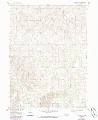 Download a high-resolution, GPS-compatible USGS topo map for Spalding 2 SW, NE (1985 edition)