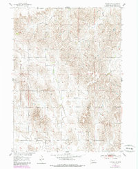 Download a high-resolution, GPS-compatible USGS topo map for Spalding SW, NE (1985 edition)