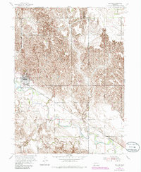 Download a high-resolution, GPS-compatible USGS topo map for Spalding, NE (1985 edition)