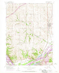 Download a high-resolution, GPS-compatible USGS topo map for Springfield, NE (1970 edition)