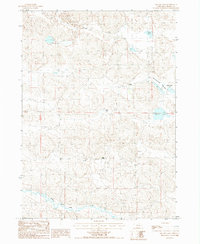 Download a high-resolution, GPS-compatible USGS topo map for Square Lake, NE (1987 edition)