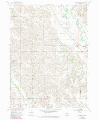 Download a high-resolution, GPS-compatible USGS topo map for St Edward SW, NE (1985 edition)