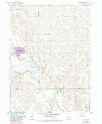 Download a high-resolution, GPS-compatible USGS topo map for St Edward, NE (1985 edition)