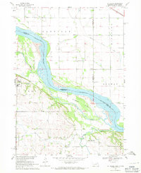 Download a high-resolution, GPS-compatible USGS topo map for St Helena, NE (1971 edition)