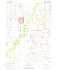 Download a high-resolution, GPS-compatible USGS topo map for St Paul, NE (1976 edition)