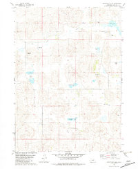 preview thumbnail of historical topo map of Rock County, NE in 1982