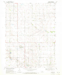 Download a high-resolution, GPS-compatible USGS topo map for Strang, NE (1971 edition)