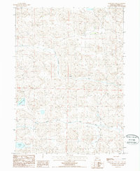 Download a high-resolution, GPS-compatible USGS topo map for Sunflower Lake, NE (1988 edition)