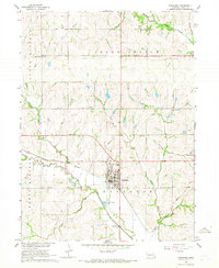 Download a high-resolution, GPS-compatible USGS topo map for Syracuse, NE (1968 edition)