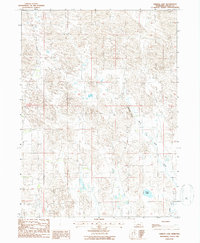 preview thumbnail of historical topo map of Logan County, NE in 1986