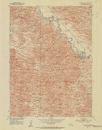 Download a high-resolution, GPS-compatible USGS topo map for Taylor NW, NE (1954 edition)