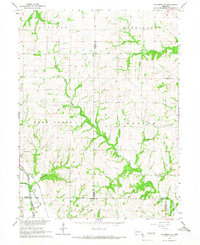Download a high-resolution, GPS-compatible USGS topo map for Tecumseh SE, NE (1966 edition)