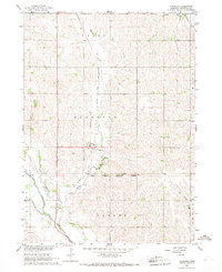 Download a high-resolution, GPS-compatible USGS topo map for Thurston, NE (1968 edition)
