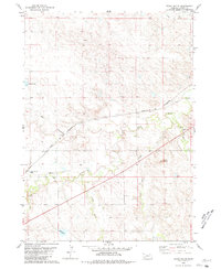 Download a high-resolution, GPS-compatible USGS topo map for Trunk Butte, NE (1981 edition)