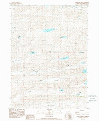 preview thumbnail of historical topo map of Cherry County, NE in 1989