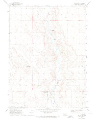 Download a high-resolution, GPS-compatible USGS topo map for Twin Buttes, NE (1974 edition)