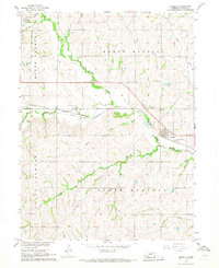 Download a high-resolution, GPS-compatible USGS topo map for Unadilla, NE (1968 edition)