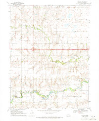 Download a high-resolution, GPS-compatible USGS topo map for Utica SW, NE (1971 edition)