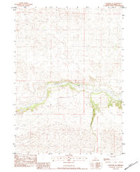 Download a high-resolution, GPS-compatible USGS topo map for Valentine SW, NE (1984 edition)