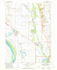 Download a high-resolution, GPS-compatible USGS topo map for Valley, NE (1972 edition)