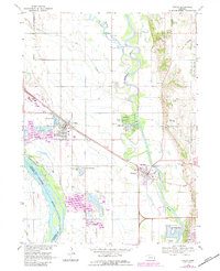 Download a high-resolution, GPS-compatible USGS topo map for Valley, NE (1983 edition)