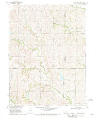 Download a high-resolution, GPS-compatible USGS topo map for Valparaiso SW, NE (1971 edition)