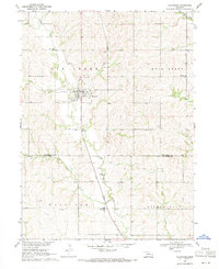 Download a high-resolution, GPS-compatible USGS topo map for Valparaiso, NE (1971 edition)