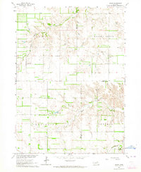 Download a high-resolution, GPS-compatible USGS topo map for Venus, NE (1964 edition)