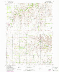 Download a high-resolution, GPS-compatible USGS topo map for Venus, NE (1986 edition)