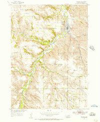 Download a high-resolution, GPS-compatible USGS topo map for Verdigre, NE (1956 edition)