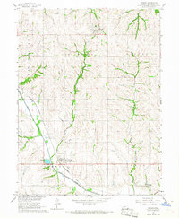 Download a high-resolution, GPS-compatible USGS topo map for Verdon, NE (1967 edition)