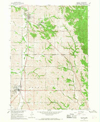 Download a high-resolution, GPS-compatible USGS topo map for Walthill, NE (1968 edition)