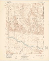 1951 Map of Walworth, 1953 Print