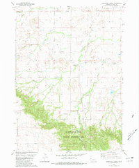 preview thumbnail of historical topo map of Sioux County, NE in 1980