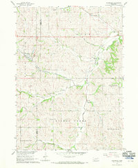 Download a high-resolution, GPS-compatible USGS topo map for Waterbury, NE (1969 edition)