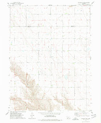 Download a high-resolution, GPS-compatible USGS topo map for Wauneta SW, NE (1977 edition)
