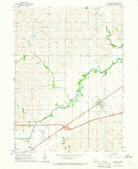 Download a high-resolution, GPS-compatible USGS topo map for Waverly, NE (1965 edition)