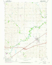 Download a high-resolution, GPS-compatible USGS topo map for Waverly, NE (1973 edition)