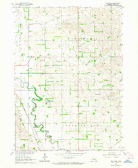 Download a high-resolution, GPS-compatible USGS topo map for Wee Town, NE (1964 edition)