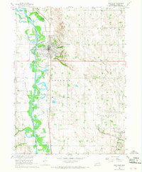 Download a high-resolution, GPS-compatible USGS topo map for West Point, NE (1968 edition)