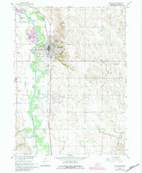 Download a high-resolution, GPS-compatible USGS topo map for West Point, NE (1983 edition)