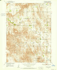 Download a high-resolution, GPS-compatible USGS topo map for Westerville, NE (1952 edition)