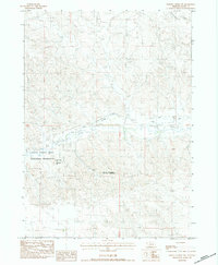 Download a high-resolution, GPS-compatible USGS topo map for Whistle Creek NW, NE (1984 edition)