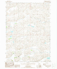 preview thumbnail of historical topo map of Cherry County, NE in 1987